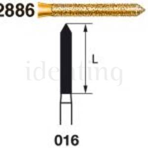 2886.314.016 KOMET diamante clinica S2000 5 ud