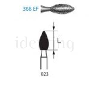 368EF.315.023 KOMET diamante clinica 5 ud