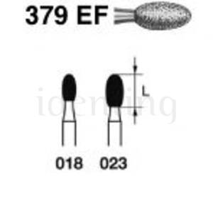 379EF.314.018 KOMET diamante clinica 5 ud