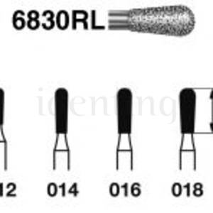 6830RL.314.018 KOMET diamante clinica 5 ud