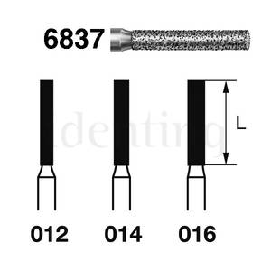 6837.314.012 KOMET diamante clinica 5 ud