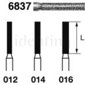 6837.314.014 KOMET diamante clinica 5 ud