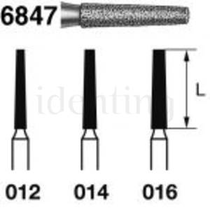 6847.314.012 KOMET diamante clinica 5 ud