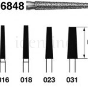 6848.314.018 KOMET diamante clinica 5 ud