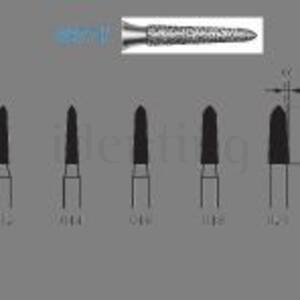6877K.314.018 KOMET diamante clinica 5 ud