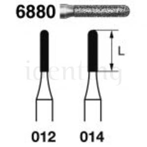6880.314.012 KOMET diamante clinica 5 ud
