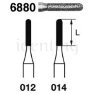 6880.314.014 KOMET diamante clinica 5 ud