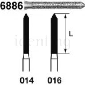 6886.314.016 KOMET diamante clinica 5 ud