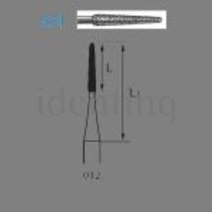 831.204.012 KOMET diamante clinica 5 ud