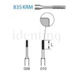 835KRM.314.010 KOMET diamante clinica 5 ud