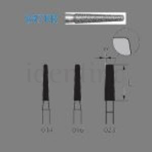 847KR.314.016 KOMET diamante clinica 5 ud
