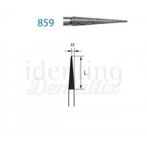 859EF.314.010 KOMET diamante clinica 5 ud