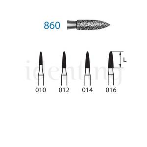 860.314.016 KOMET diamante clinica 5 ud