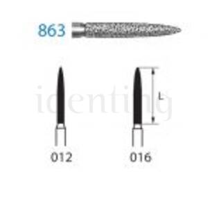 863.204.016 KOMET diamante clinica 5 ud