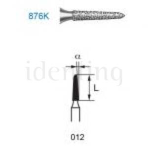 876K.314.012 KOMET diamante clinica 5 ud