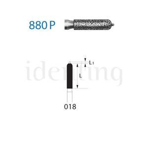 880P.314.018 KOMET diamante clinica 5 ud