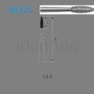 8832L.204.014 KOMET diamante clinica 5 ud