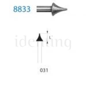 8833.314.031 KOMET diamante clinica 5 ud