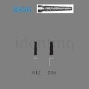 8846.314.012 KOMET diamante clinica 5 ud
