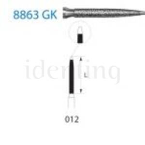 8863GK.314.012 KOMET diamante clinica 5 ud