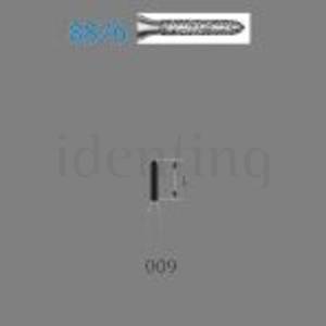8876.314.009 KOMET diamante clinica 5 ud