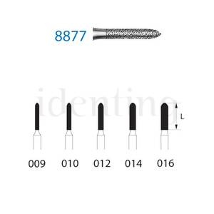 8877.314.014 KOMET diamante clinica 5 ud