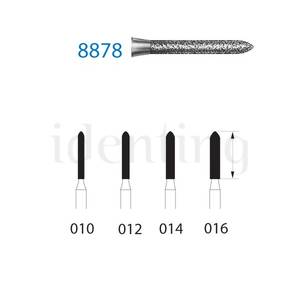8878.314.014 KOMET diamante clinica 5 ud
