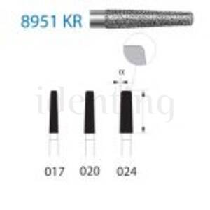 8951KR.314.024 KOMET diamante clinica 5 ud