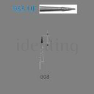 955UF.314.008 KOMET diamante clinica 5 ud