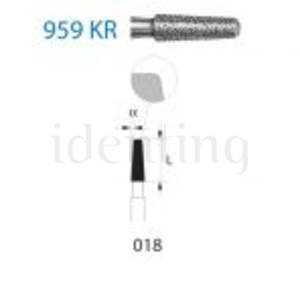 959KR.314.018 KOMET diamante clinica 5 ud