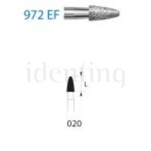 972EF.314.020 KOMET diamante clinica 5 ud