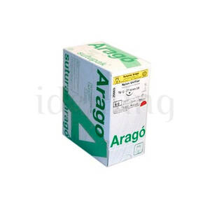 (B.P) SUTURA ARAGO TB10 4/0 seda triangular 50 ud