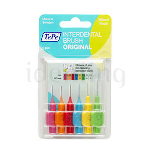 CEPILLO INTERDENTAL PACK SURTIDO BLISTER 6u.