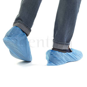 CUBREZAPATOS IMPERMEABLE TALLA UNICA AZUL 100u.