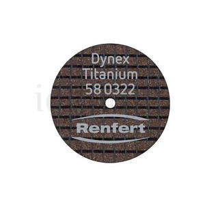 DYNEX TITANIO disco de corte 0.3x22 mm 20 ud