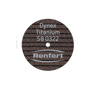 DYNEX TITANIO disco de corte 0.3x26 mm 20 ud