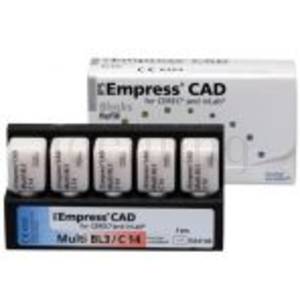 EMPRESS CAD cerec/inlab multi bleach BL3 I12 5 ud
