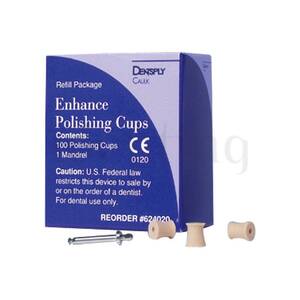 ENHANCE polishing copas c/mandril 100 ud