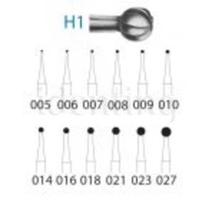 H1.204.005 KOMET carburo clinica 5 ud