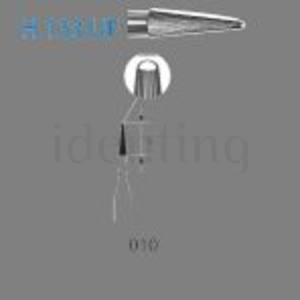 H133UF.314.010 KOMET carburo clinica 5 ud