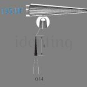 H135UF.314.014 KOMET carburo clinica 5 ud