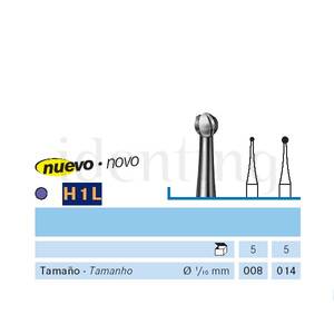 H1L.104.014 KOMET carburo lab zurdos 5 ud