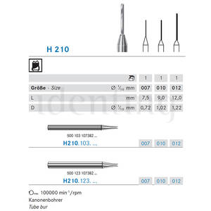 H210.103.007 KOMET carburo lab fresado
