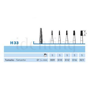 H33.104.010 KOMET carburo lab 5 ud