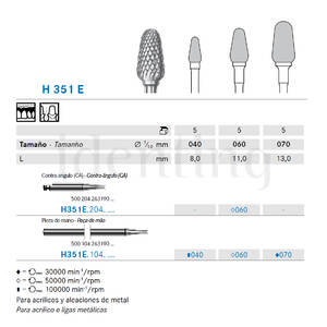 H351E.204.060 KOMET carburo lab c.a