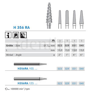 H356RA.103.031 KOMET carburo lab fresado