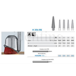 H356RS.103.023 KOMET carburo lab fresado