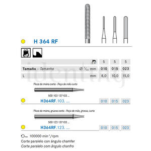 H364RF.103.023 KOMET carburo lab fresado