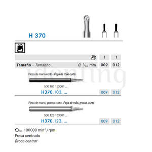 H370.103.009 KOMET carburo lab fresado