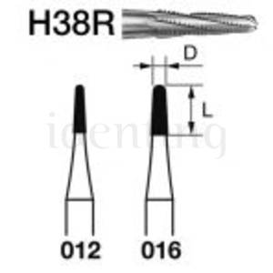 H38R.314.016 KOMET carburo clinica 5 ud